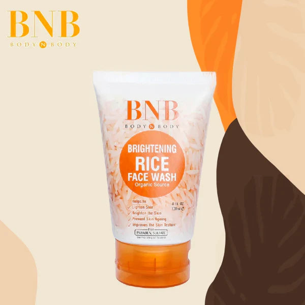 BNB RICE FACE WASH 120ML