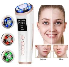 HIFU Face Lifting Facial Massager Mini HIFU Face Lifting Machine Facial Microcurrent Skin Rejuvenation Anti-aging Face Massager